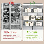 4 Compartment Fridge Storage